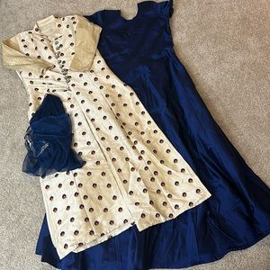 Indian Pakistani 3 piece gown